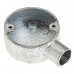 *CLEARANCE* Galvanised Steel Malleable Conduit Boxes - 20mm / 25mm 